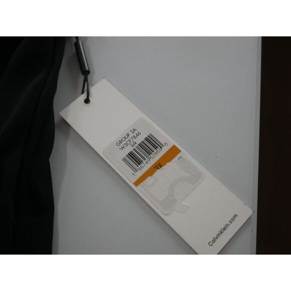 Calvin Klein Women's Plus Black Pleated Belted Cropped Wide Leg Pants 3X - Picture 5 of 8